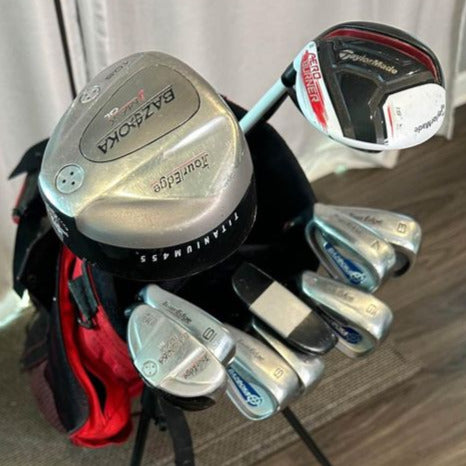 Tour Edge BAZOOKA Complete Golf Set Left Handed / Sun Mountain Stand Bag