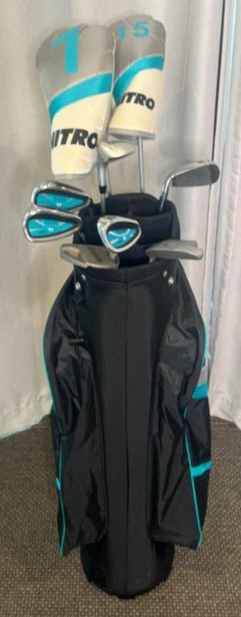 Nitro X Factor Golf Set - Ladies - Right Handed with Nitro Cart Bag