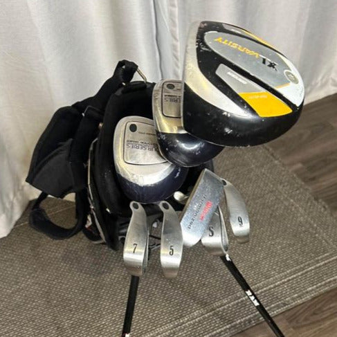 Junior Varsity Complete Club Set Right Handed Ram Stand Bag