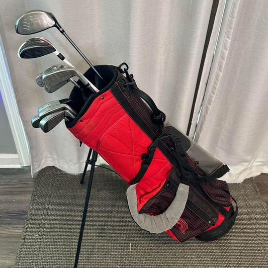 Tour Edge BAZOOKA Complete Golf Set Left Handed / Sun Mountain Stand Bag