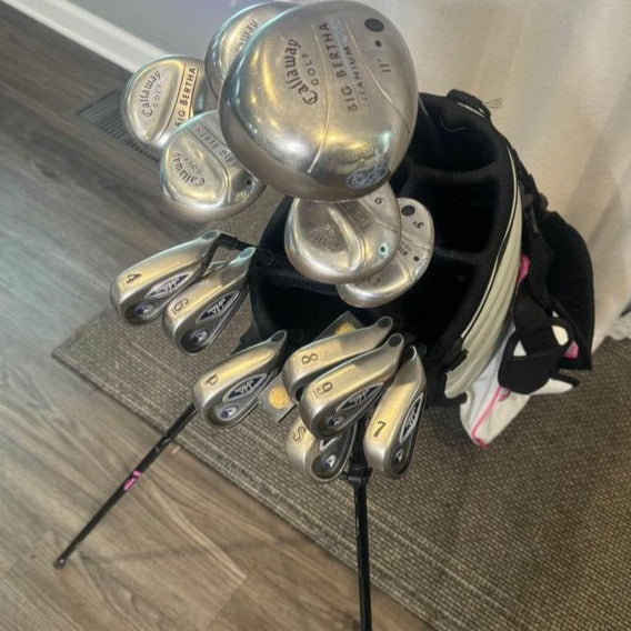 Callaway Ladies Golf Set - Cleveland Stand Bag - Right Hand