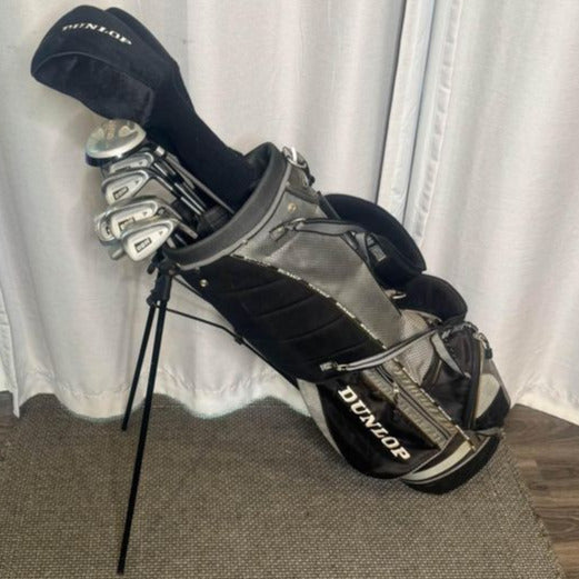 Dunlop Club Set - Right Hand - Black/Grey bag