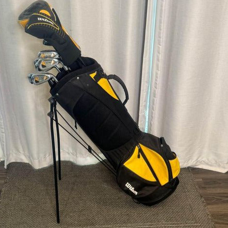 WILSON Mens Complete Golf Set - Right Hand - Wilson Stand Bag