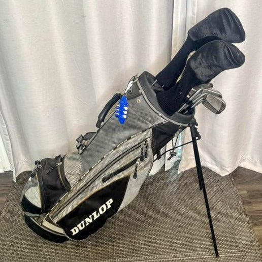 Dunlop Club Set - Right Hand - Black/Grey bag