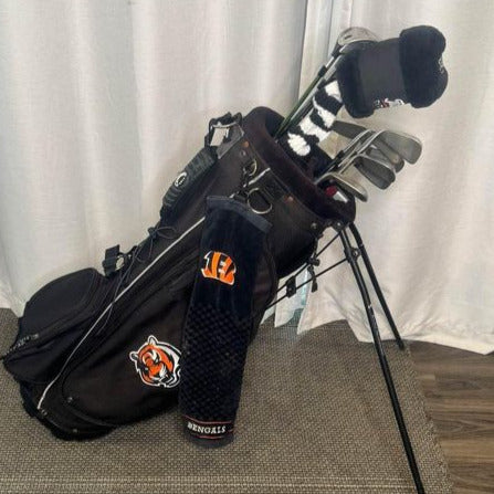 Titleist Men's Golf Set Right Handed with Bengals Stand Bag