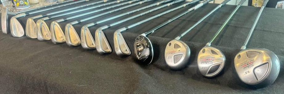 Titleist Men's Golf Set Right Handed with Bengals Stand Bag