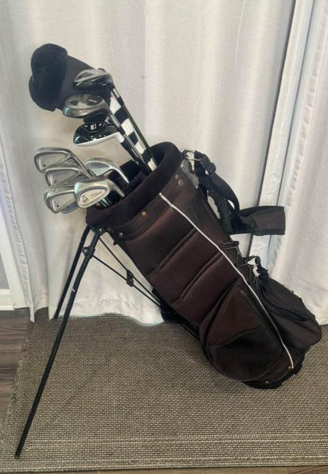 Titleist Men's Golf Set Right Handed with Bengals Stand Bag